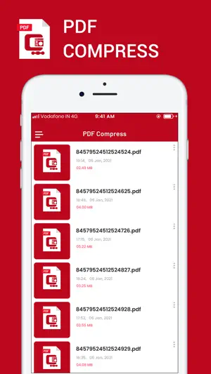 Compress PDF : Reduce PDF Size screenshot 1