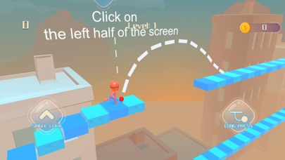 Flying Man Run Screenshot