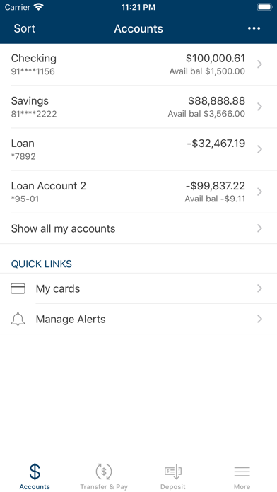 First Federal Bank NC Screenshot