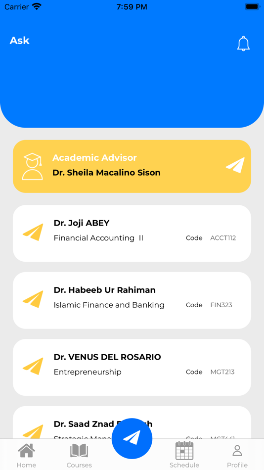 #3. Kingdom University SIS App (iOS) 由: Informatique for Information Technology