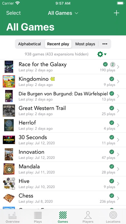 Board Game Stats