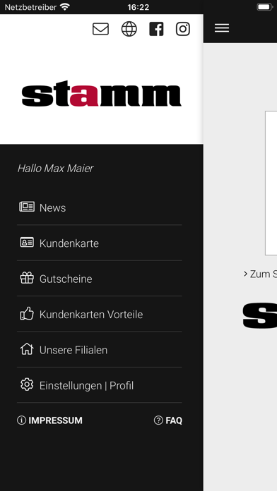 Stamm Screenshot