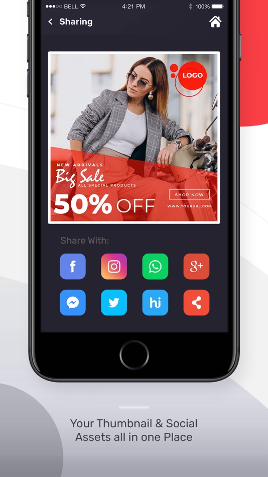 #7. Thumbnail Maker - Social Media (iOS) By: divyesh khunt
