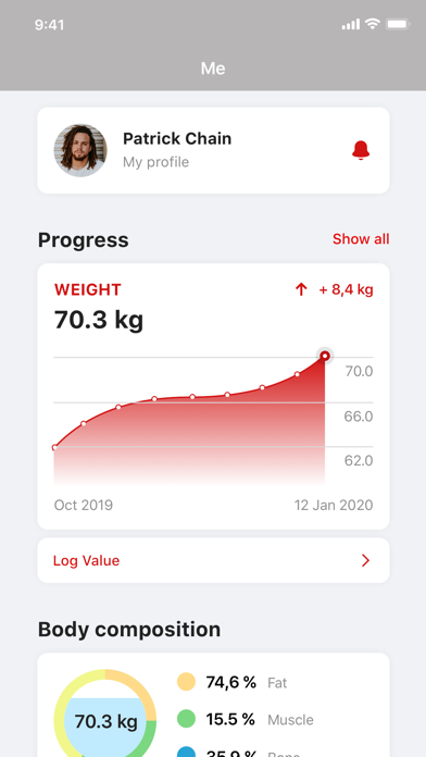 Westerly Fitness Screenshot