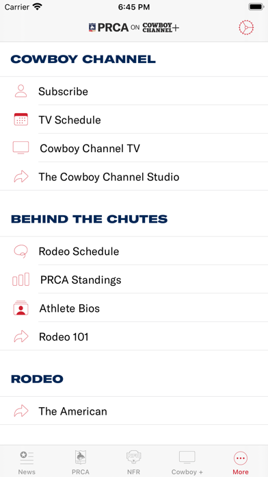 Cowboy Channel Plus Screenshot