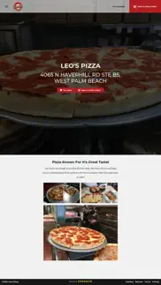 leo's pizza iphone screenshot 1