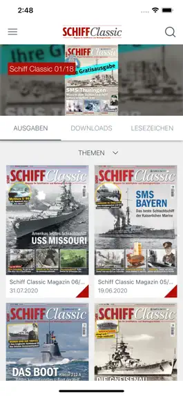 Game screenshot Schiff Classic Magazin apk