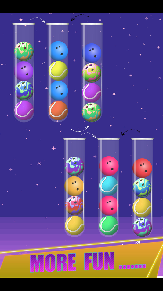 #1. Color Ball Sort It puzzle (iOS) 由: hammad masood