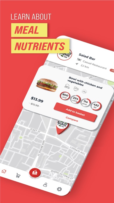 Ruddy-Order healthy food based Screenshot