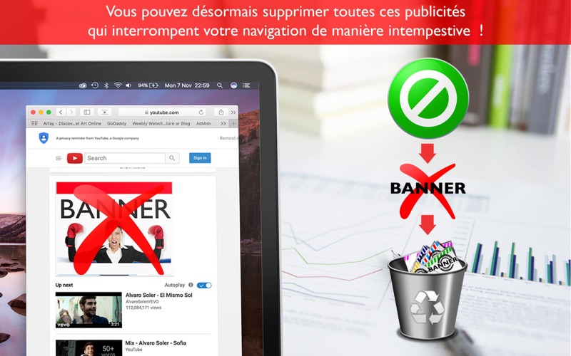 Screenshot #2 pour Bloqueur de pub Pro