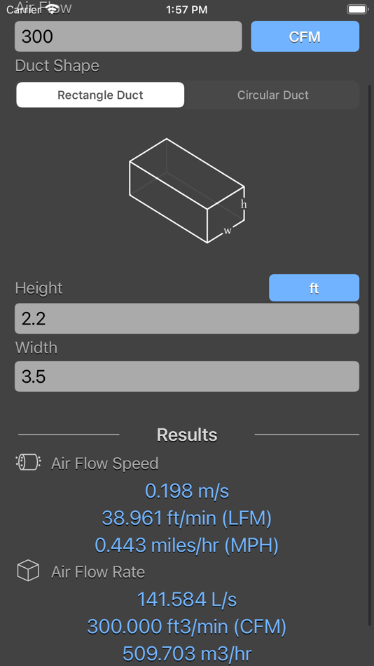#8. Air Flow Conversion Calculator (iOS) 由: Nitrio