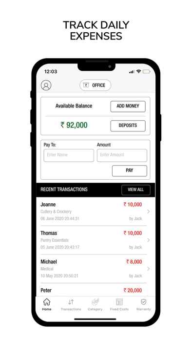 Hisaab - Money Manager Screenshot