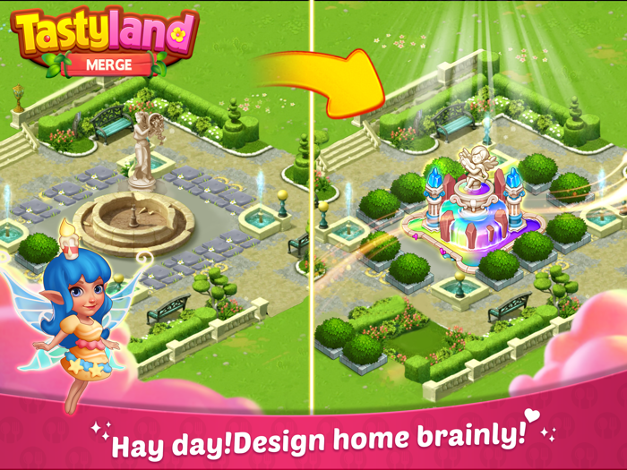 Tastyland - Merge Food Fairies