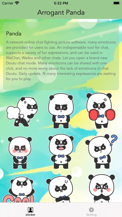 Arrogant Panda