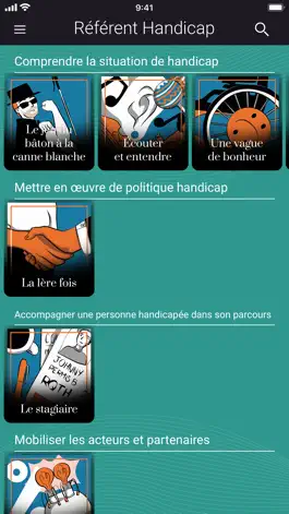 Game screenshot Référent Handicap apk