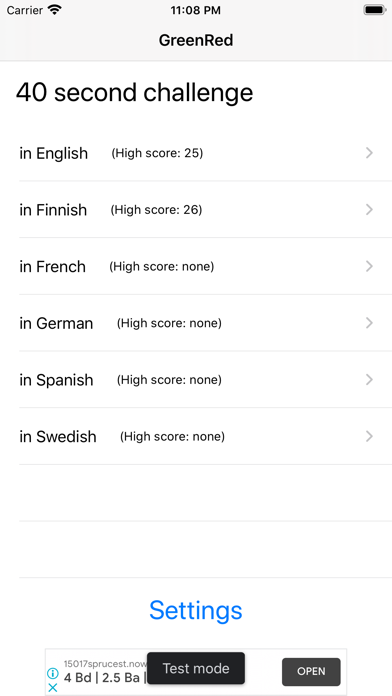 Screenshot #3 pour GreenRed