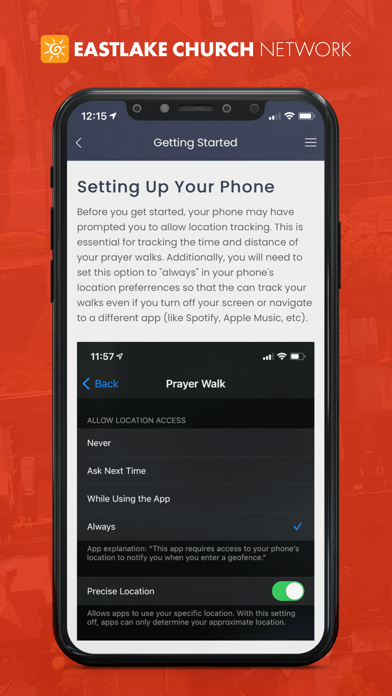 Prayer Walk by EastLake Church Screenshot