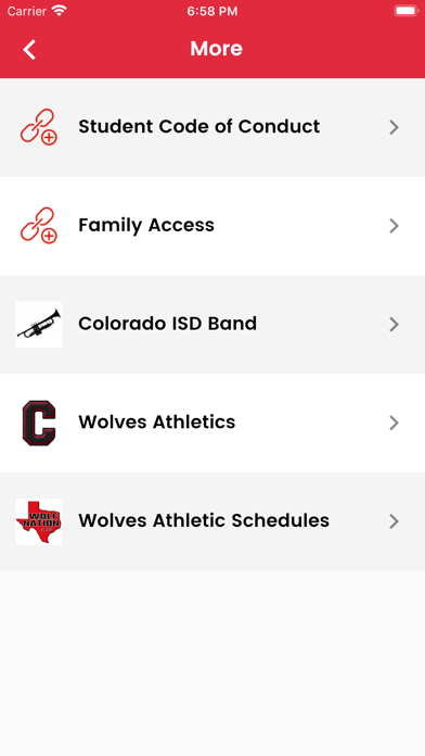 Colorado ISD Screenshot