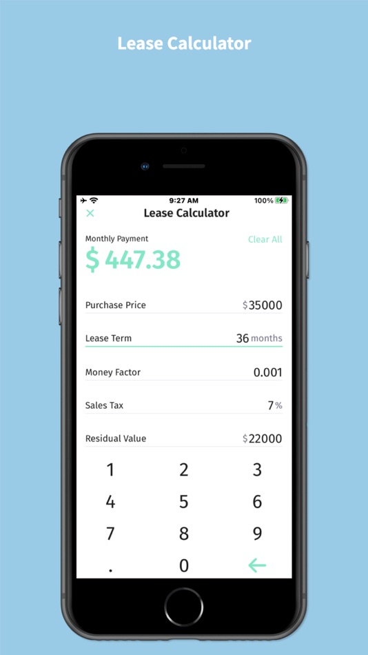 #6. Loan,Mortgage ,Tip Calculator (iOS) By: Blue Sodium Corp