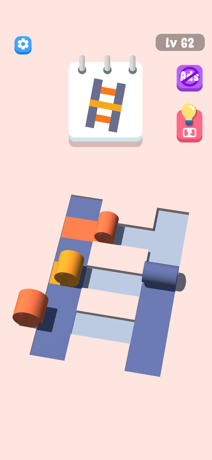 Roll Perfect Puzzle 3D