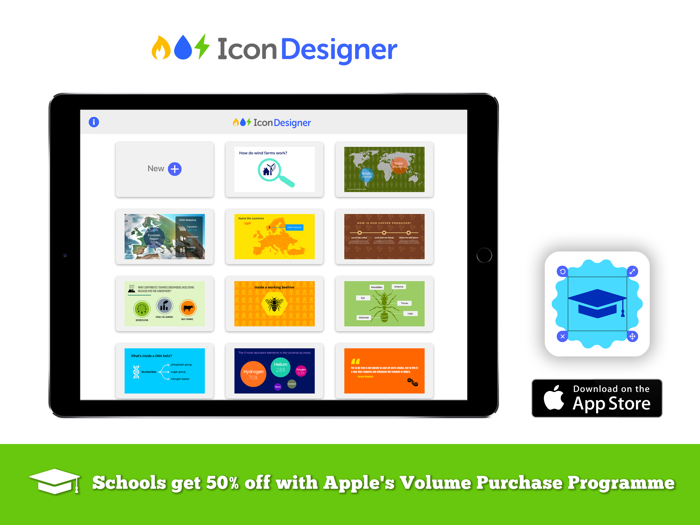 Icon Designer - Visual Teacher