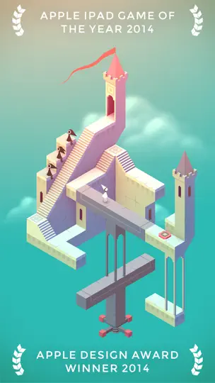 Captura de pantalla de Monument Valley+ en iPhone 1