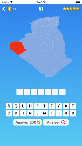 Game screenshot Algeria (DZA) : Provinces Quiz mod apk