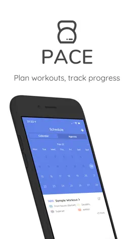 Game screenshot Pace: Workout Planner Gym Log mod apk