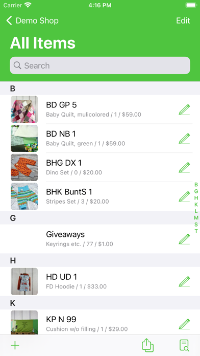 CraftSale Screenshot