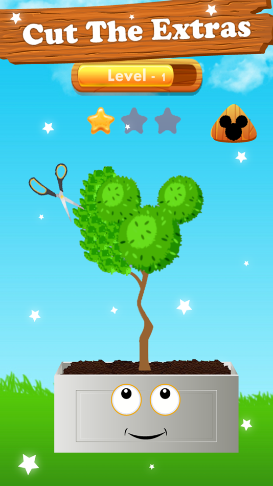 #1. Tree Shape - Cut Cut Puzzle (iOS) Podle: MUHAMMAD ABUBAKER MAJEED