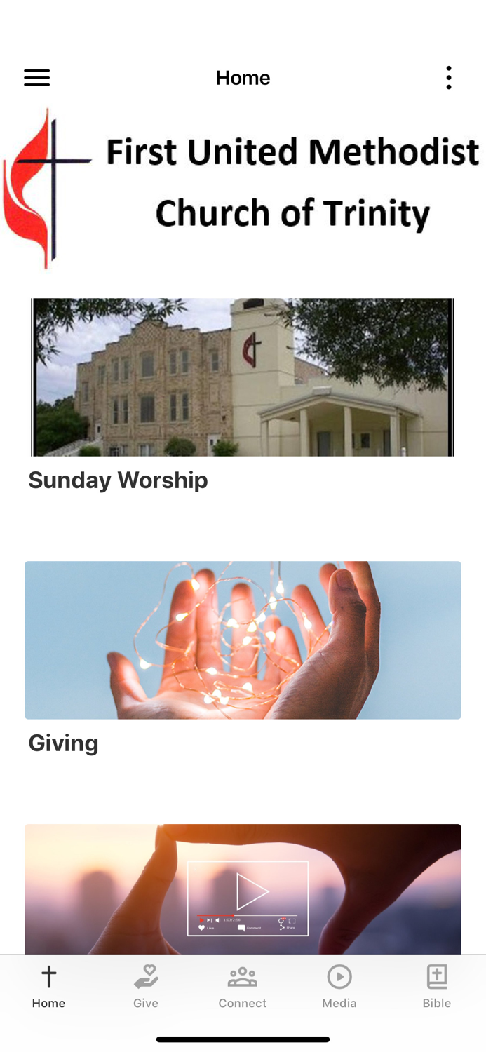 First UMC Trinity TX