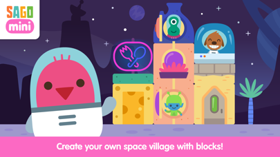 Sago Mini Space Blocks Builderのおすすめ画像1