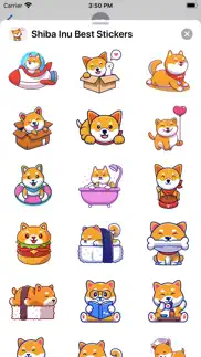 shiba inu best stickers iphone screenshot 3