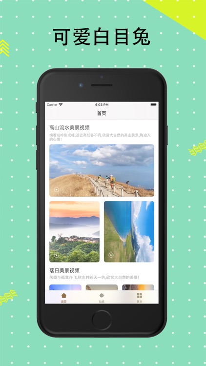 可爱白目兔