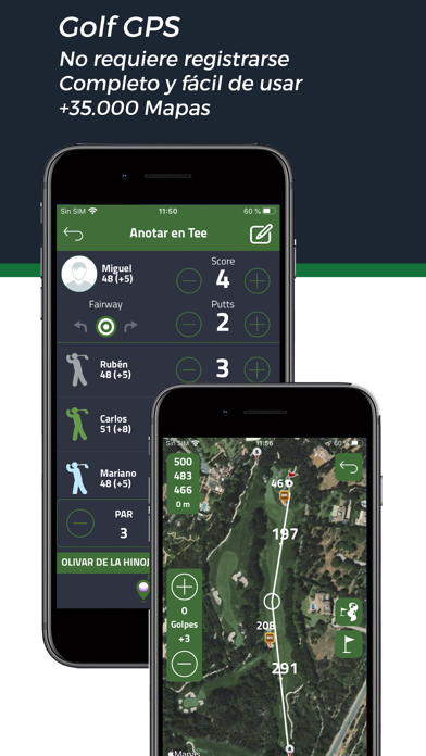 Screenshot #1 pour Mikadi Golf GPS & Scorecard