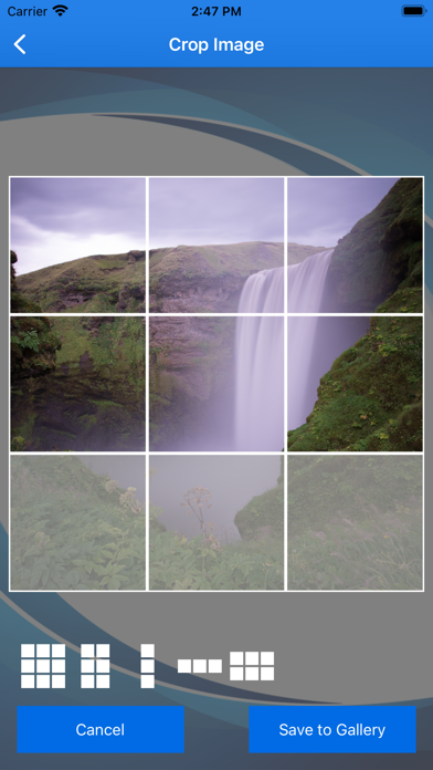 Photo Splitter: Picture Grid Screenshot