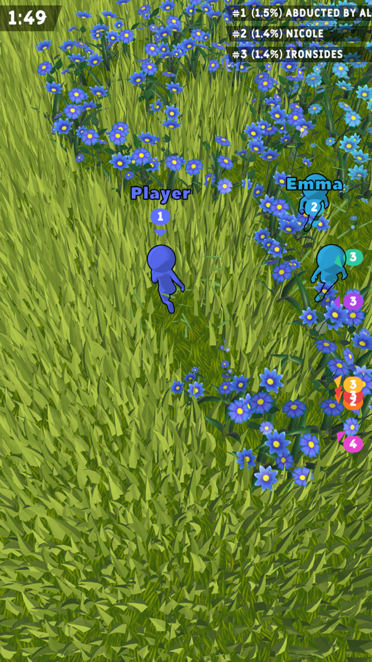 #2. Grass.io (iOS) 由: MARS BARS TOV