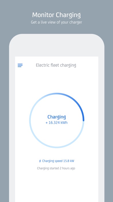 Fleet Charging Screenshot