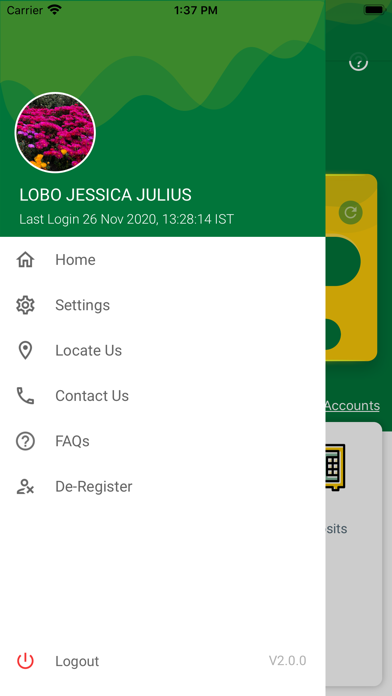 Sindhudurg Bank Screenshot