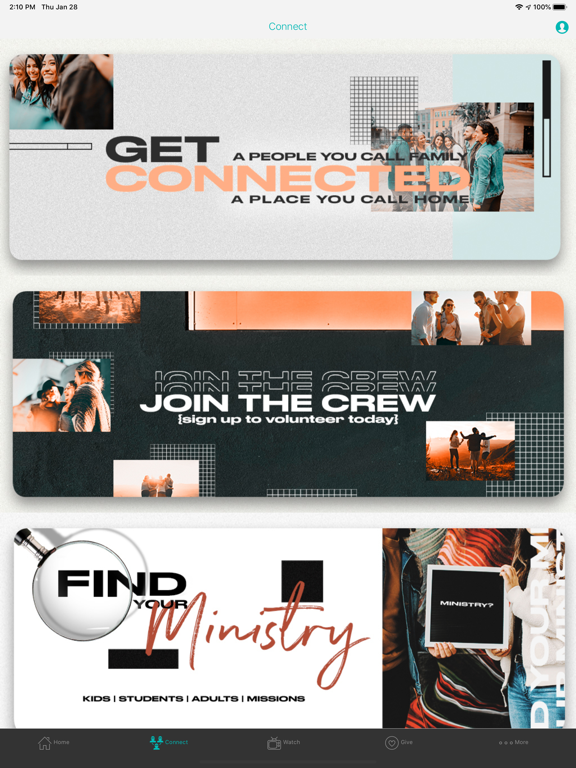 VOER iPad screenshot 2 - Lifestyle app