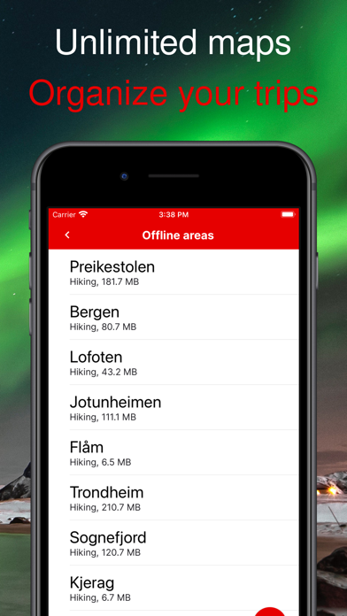 Norgeskart Screenshot