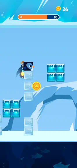 Game screenshot Square Temple Penguins for Run apk