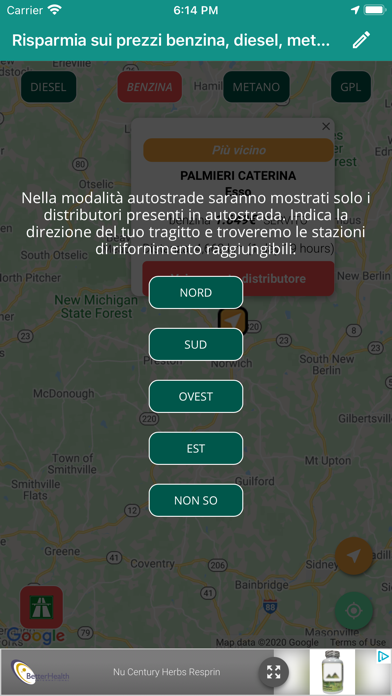 Risparmia sui prezzi benzina Screenshot