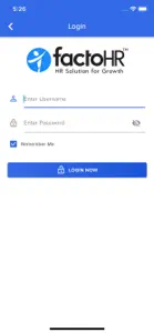 FactoHR Admin App screenshot #2 for iPhone