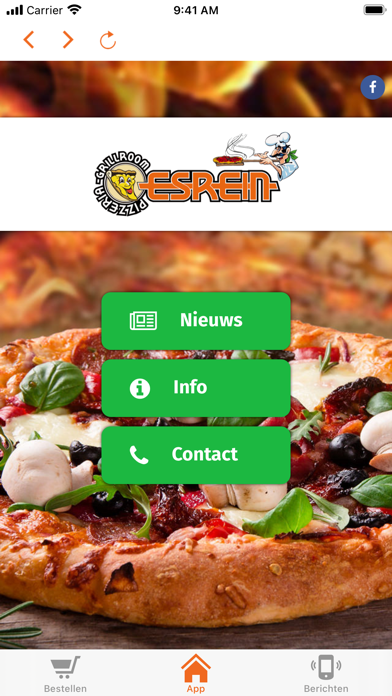 Pizzeria Grillroom Esrein Screenshot