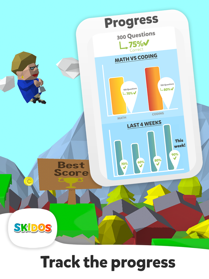 Math Jump Kids Splash Games