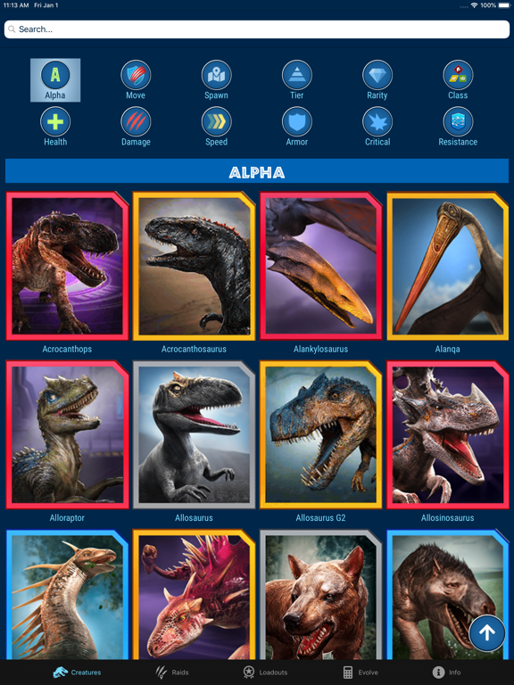 Screenshot #4 pour Jurassic Field Guide