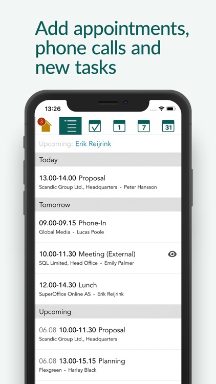 SuperOffice Mobile CRM