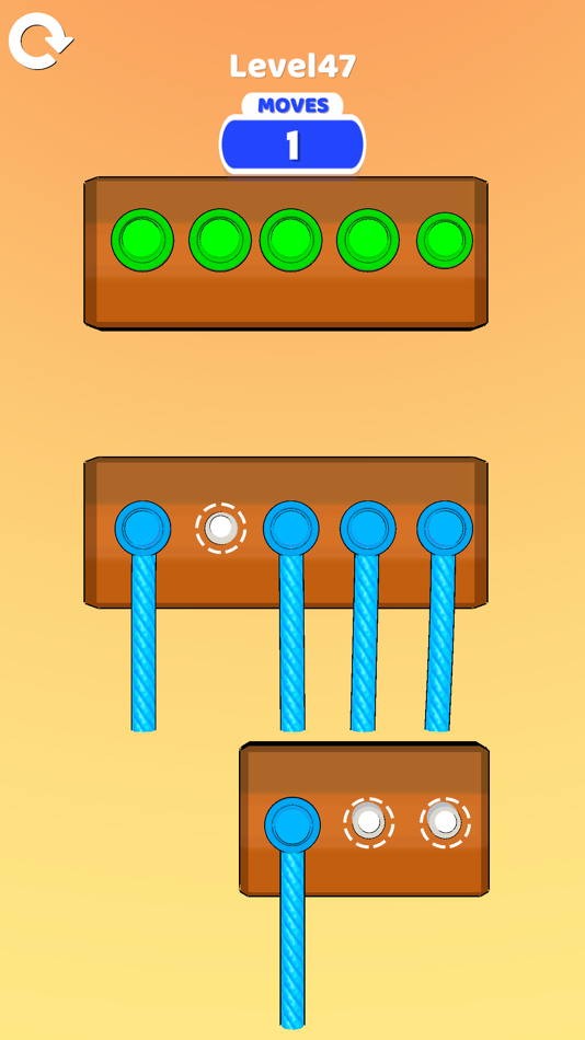 #1. Rope Sort! (iOS) Podle: Hasa Taner