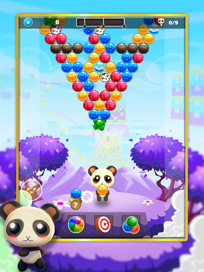 Falling Bubbles Shooting Blast